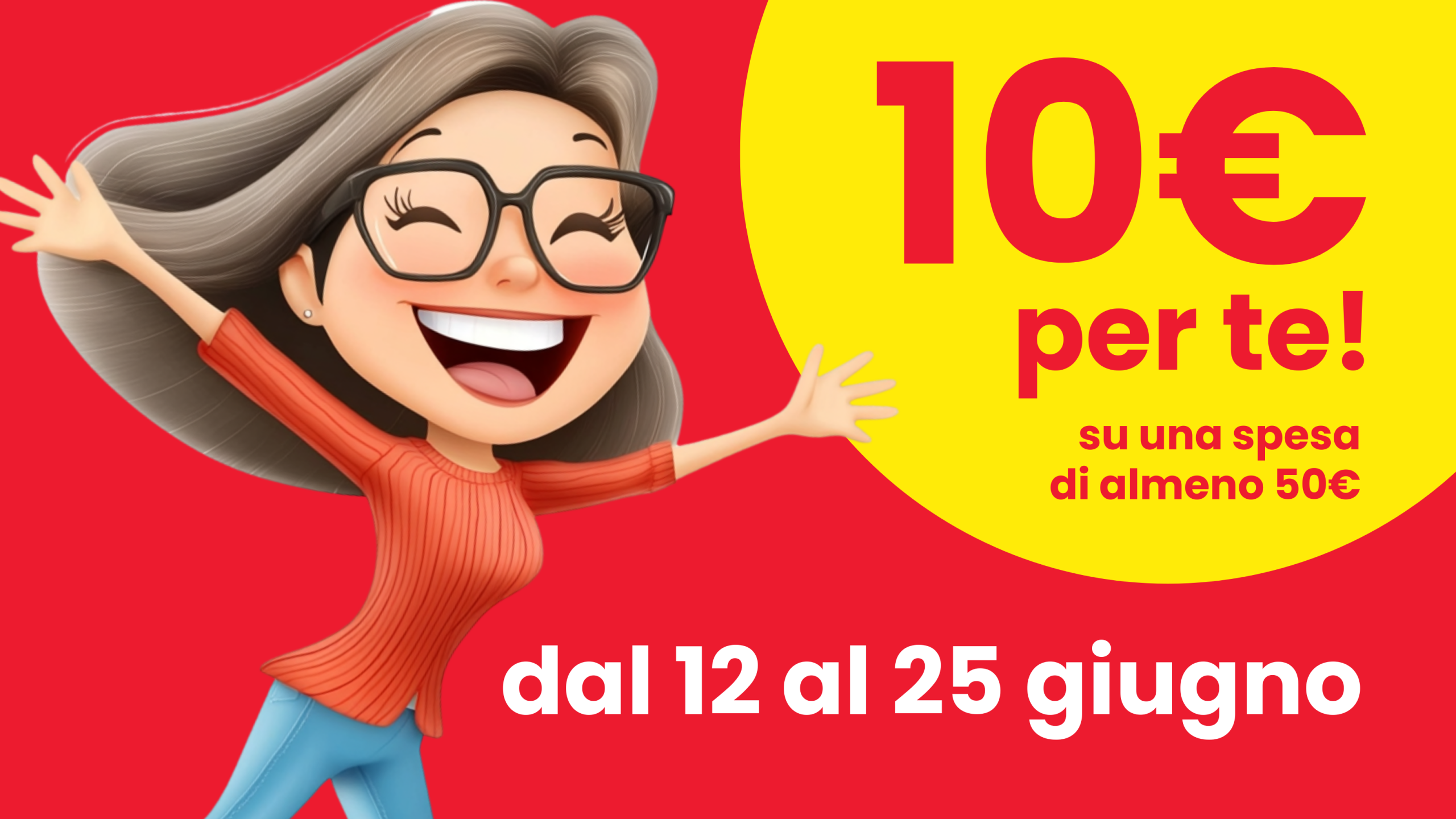 10€ di sconto sulla tua spesa!